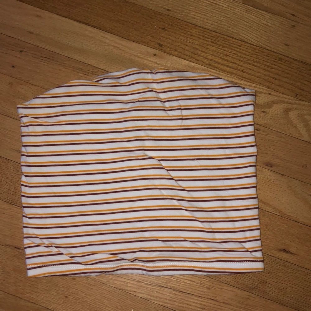 Stripe tube top